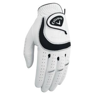 New - Chev Soft Callaway Black and White Golf Glove